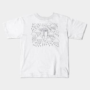 Magic door in the sky Kids T-Shirt